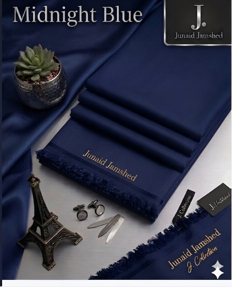 Junaid-Jamshed Midnight Blue