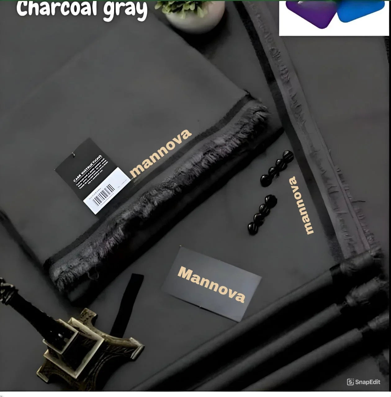 Summer Wash & Wear (Charcoal Grey)