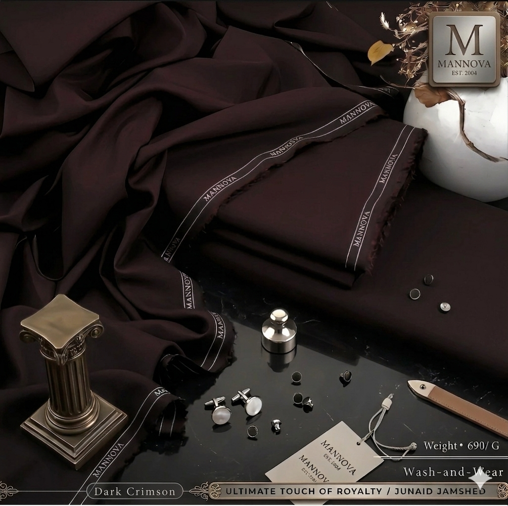 Mannova Unstitch Maroon